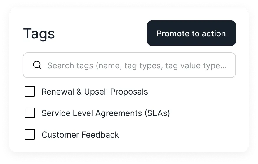 Add Action Tags