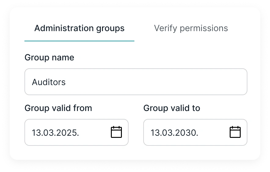 Create A New User Group