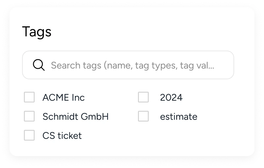 Classify With Tags