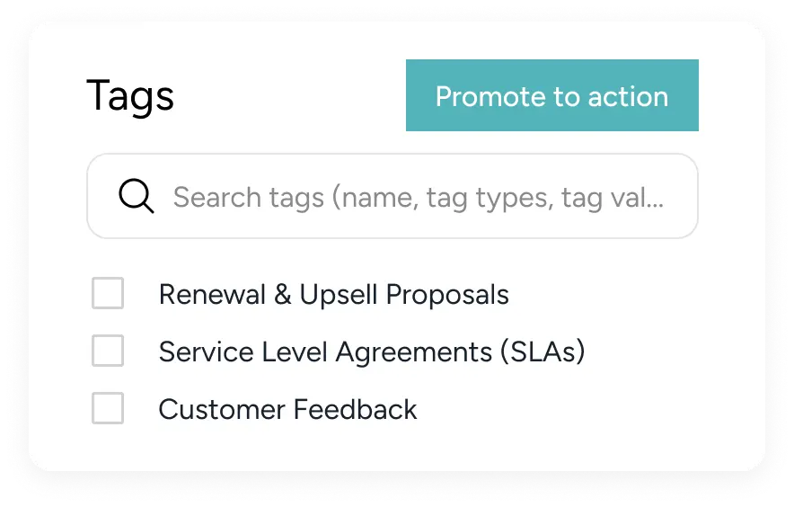 Automatic Tagging & Organization