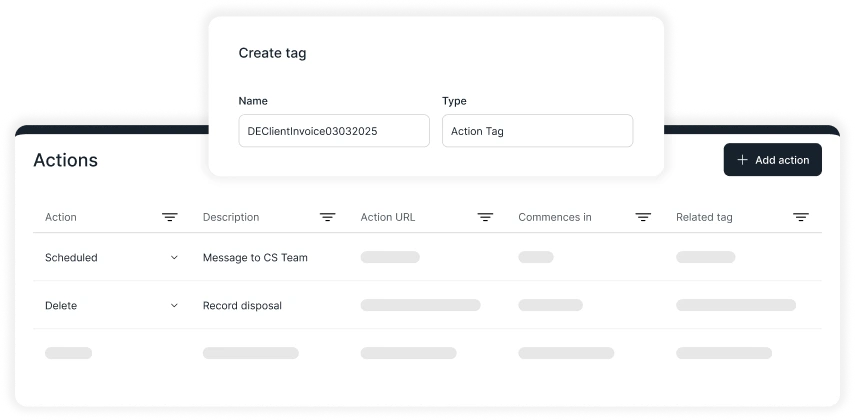 Enterprise Content Management Retention Procedures